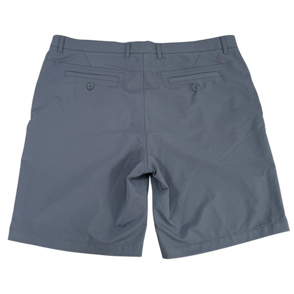 Johnnie-O Mens Cloudbreak Golf Shorts Gray JMSH1070 Size 40 Stretch Performance - Picture 2 of 10